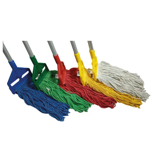 Mop Head Infinity Heavy Duty 14oz and 16oz Looped-end (anti-microbial) for Industrial and General Floor Cleaning