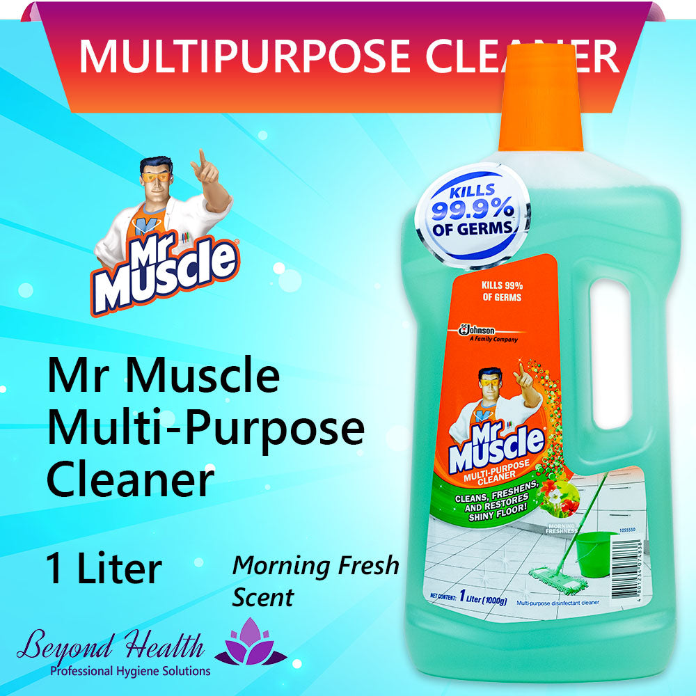 Mr. Muscle® Multi-Purpose Disinfectant Cleaner Morning Fresh Scent 1 Liter