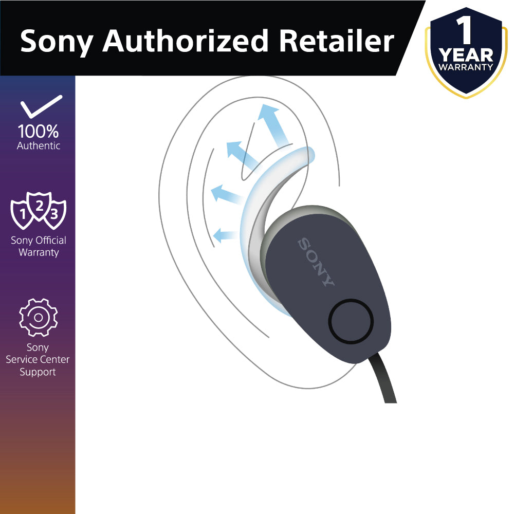 Sony WI-SP600N/ WISP600N Wireless Noise Cancelling Sports In-Ear Headphone