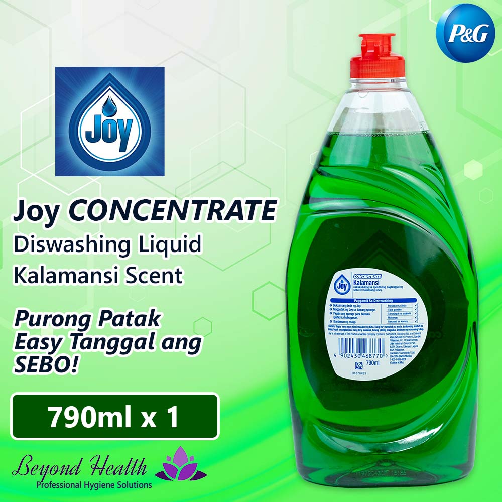 Joy Dishwashing Liquid Concentrate Kalamansi Scent 790ml