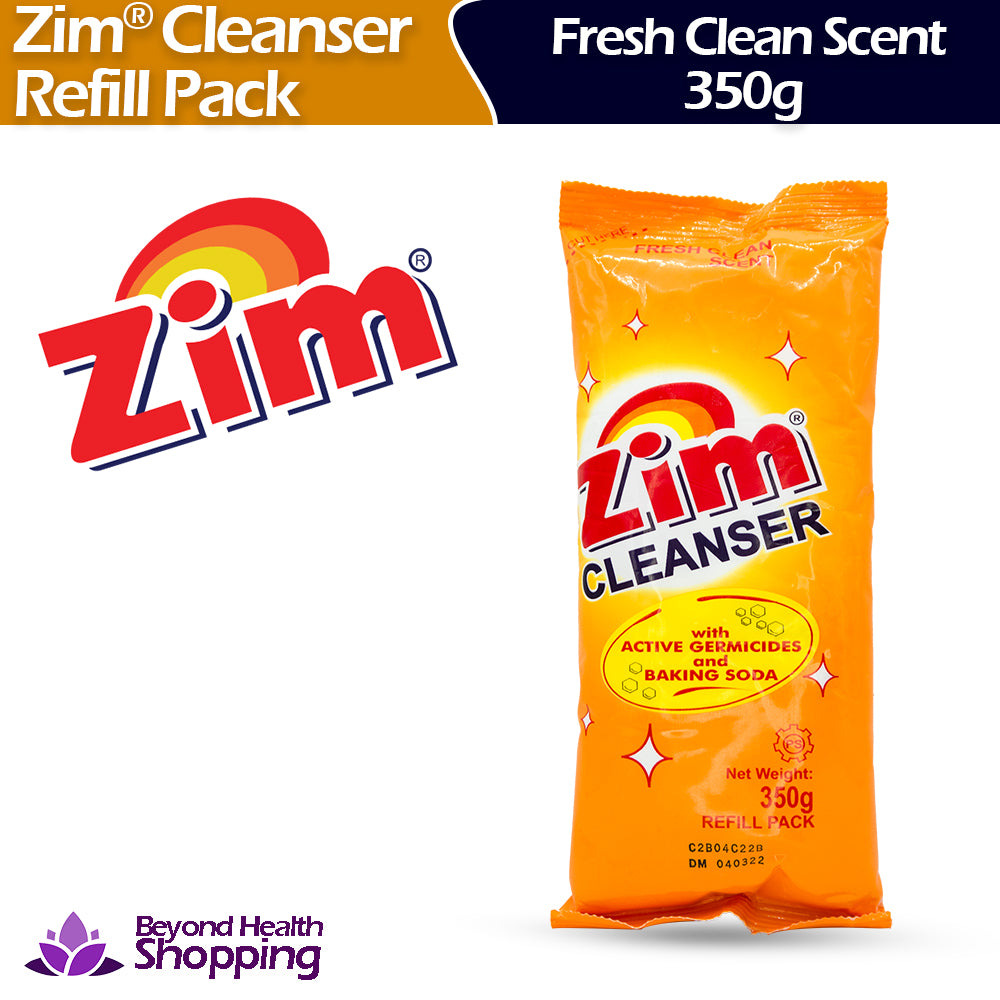 Zim Cleanser Powder Scented With Baking Soda [350g] REFILL PACK