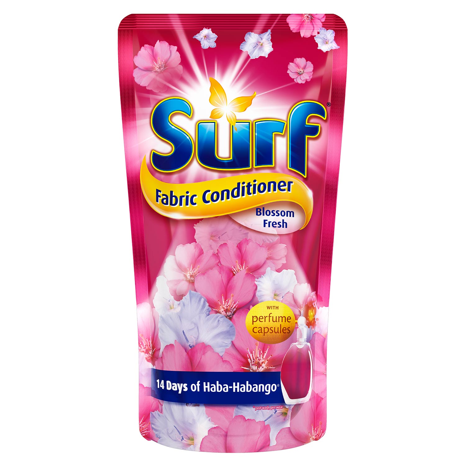 Surf Laundry Fabric Conditioner Blossom Fresh 670ml Pouch 3x