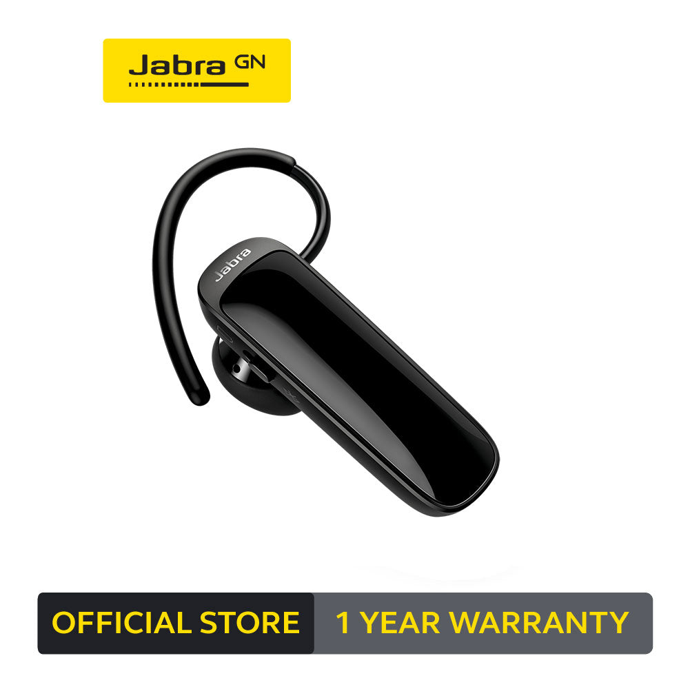 Jabra Talk 25 SE Mono Bluetooth Headset – Wireless Single Ear Headset with Built-in Microphone, Media Streaming, up to 9 Hours Talk Time