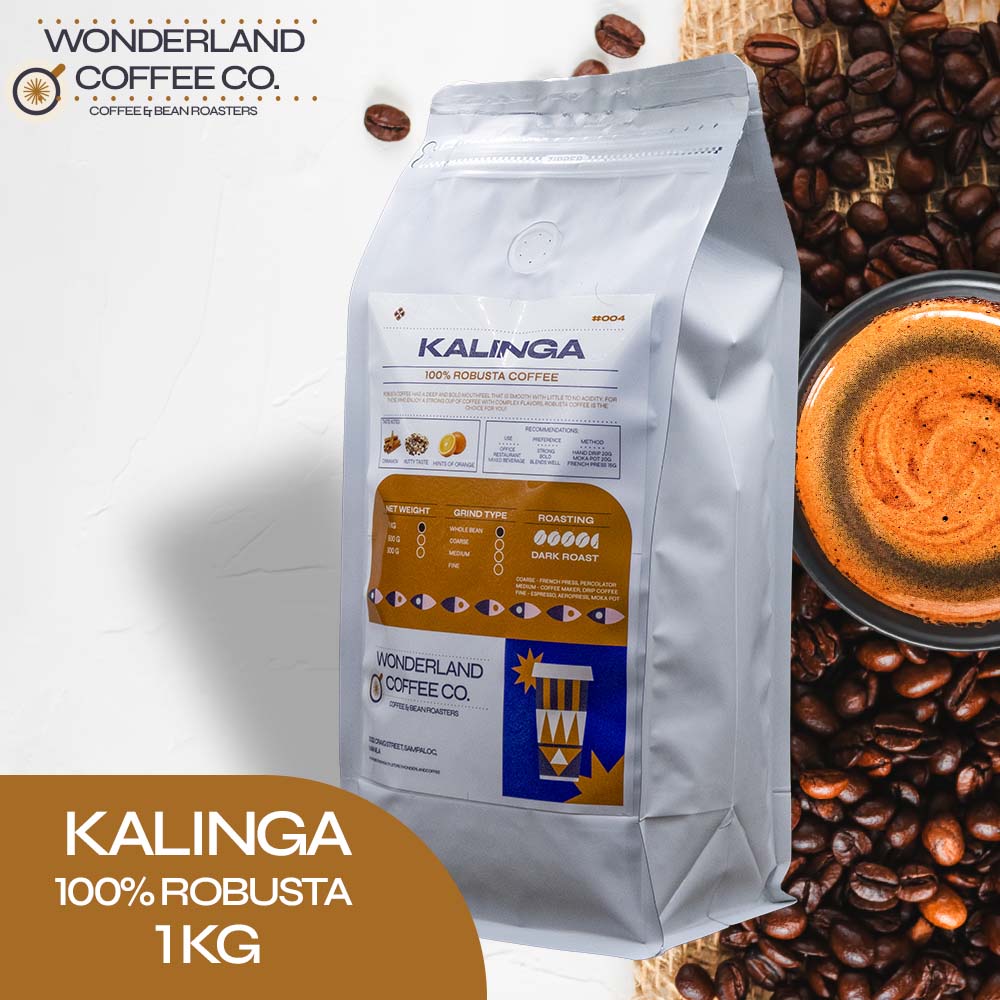 Kalinga Bold: Premium 100% Robusta Coffee Beans with Rich and Full-Bodied Flavor - Perfect for Those Who Prefer Strong Coffee, Sustainably Sourced from Northern Philippines, Lazada PH Bestseller