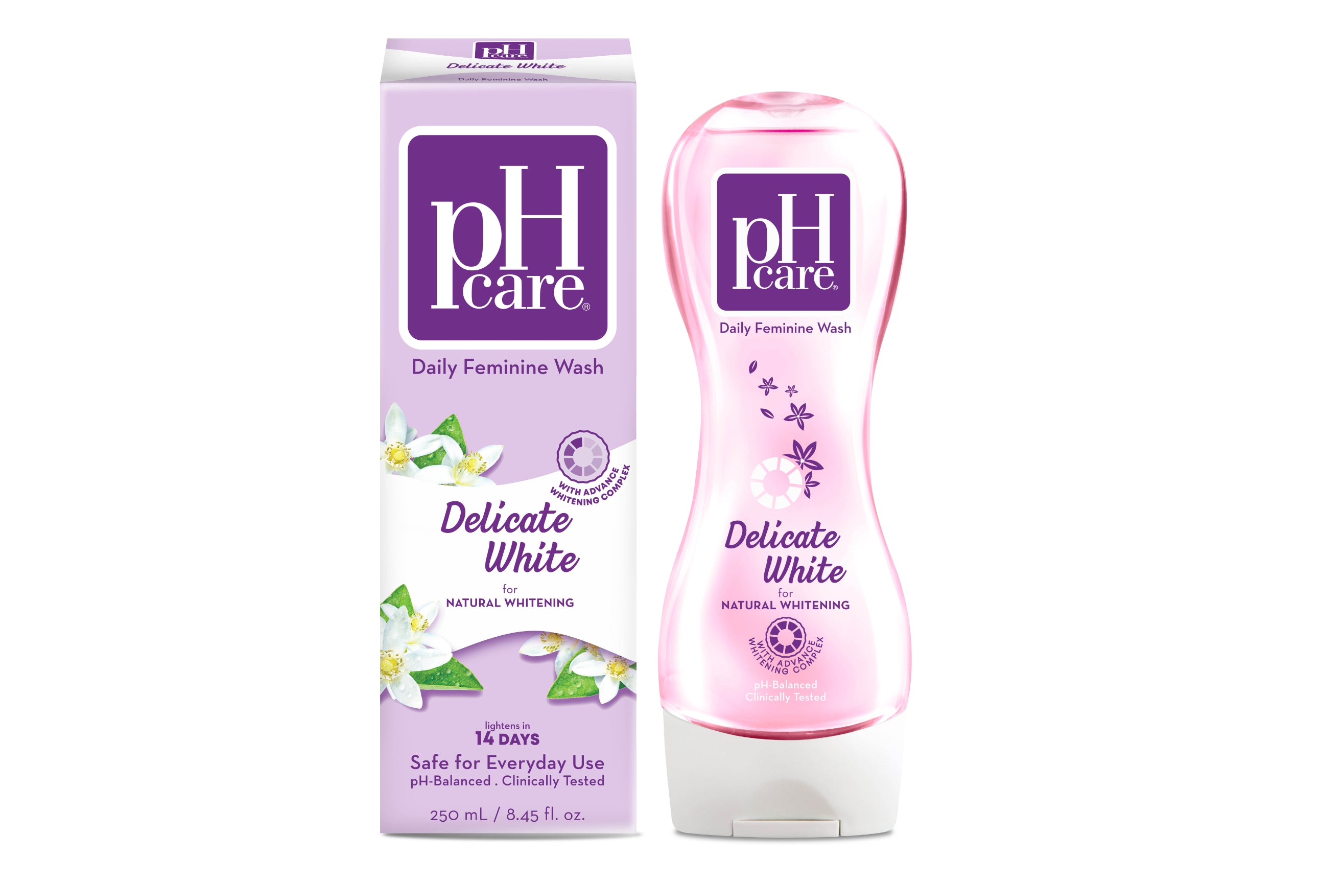 Ph Care Fem Wash Delicate White 250Ml