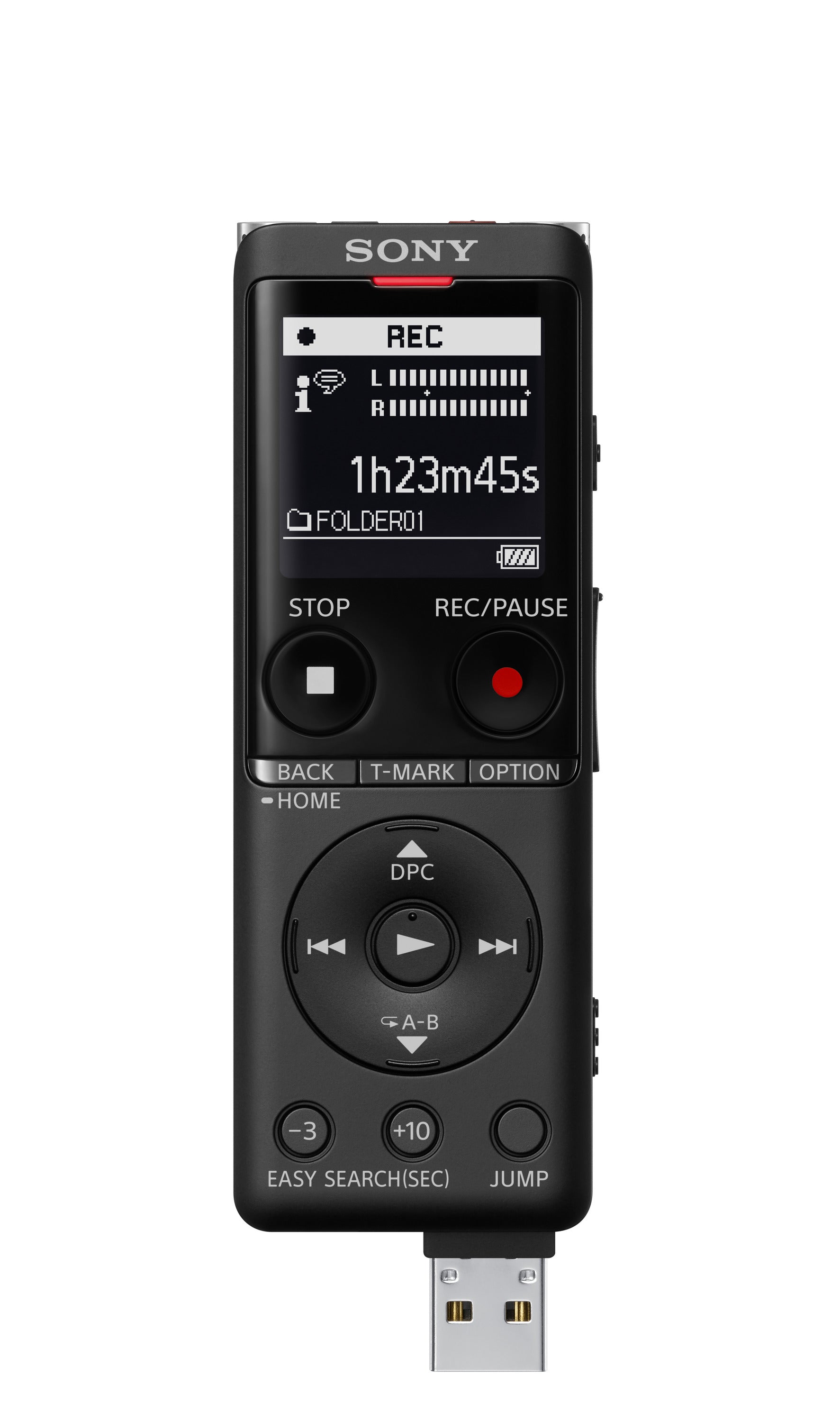 Sony ICD-UX570F/ UX570F Digital Voice Recorder with S-Microphone