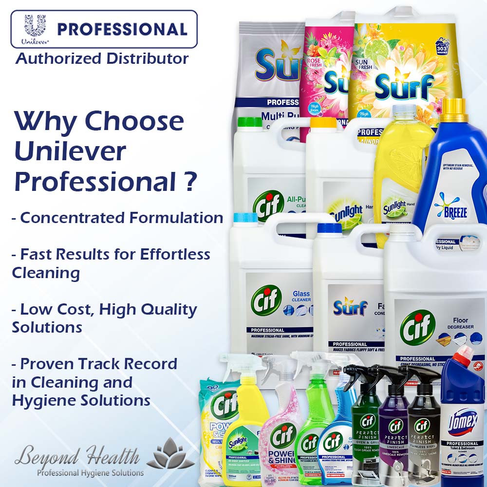 Surf Professional Multi-Purpose Cleaning Powder Detergent 6kg Unilever Professional Big Save