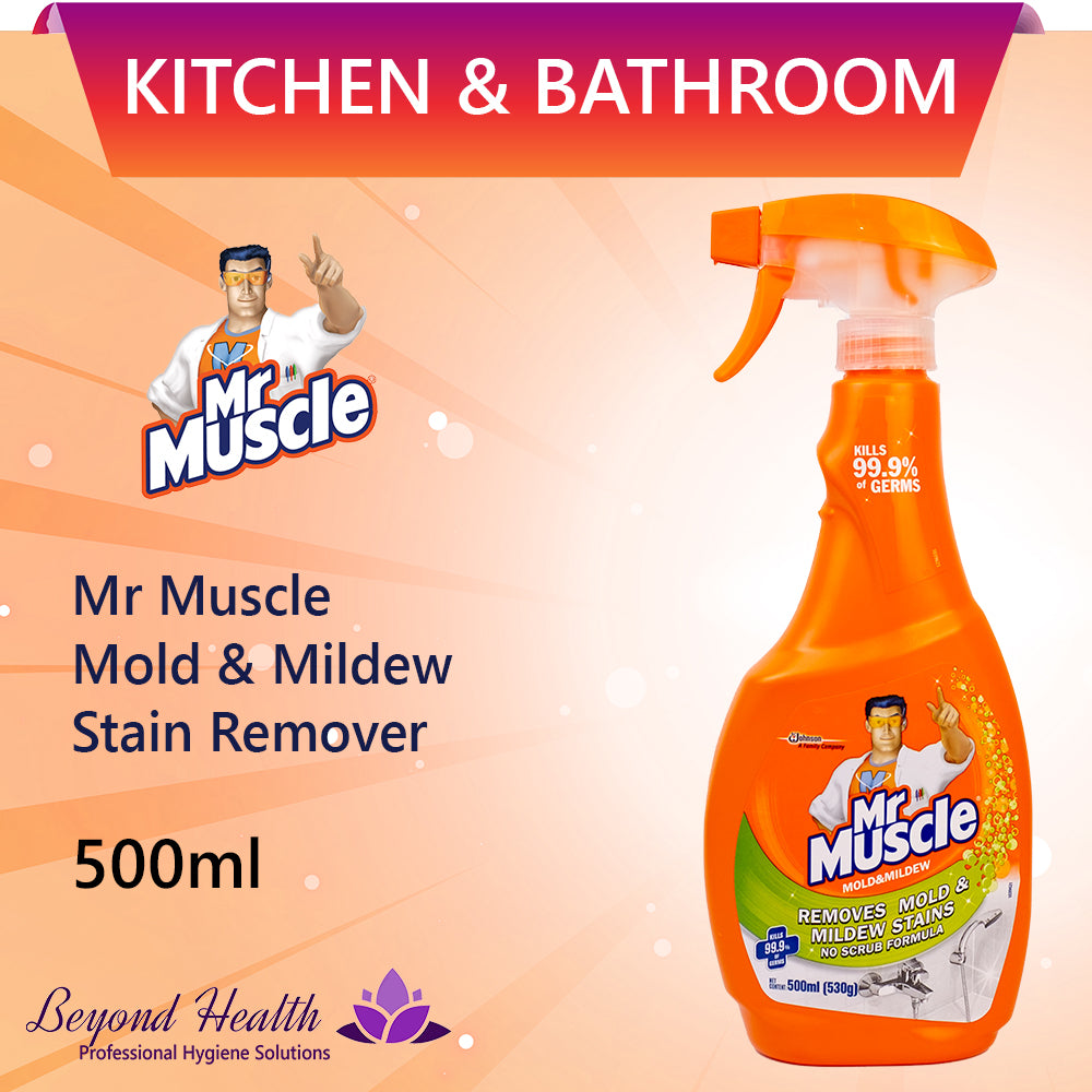 Mr. Muscle® Mold & Mildew Cleaner Stain Remover 500ml