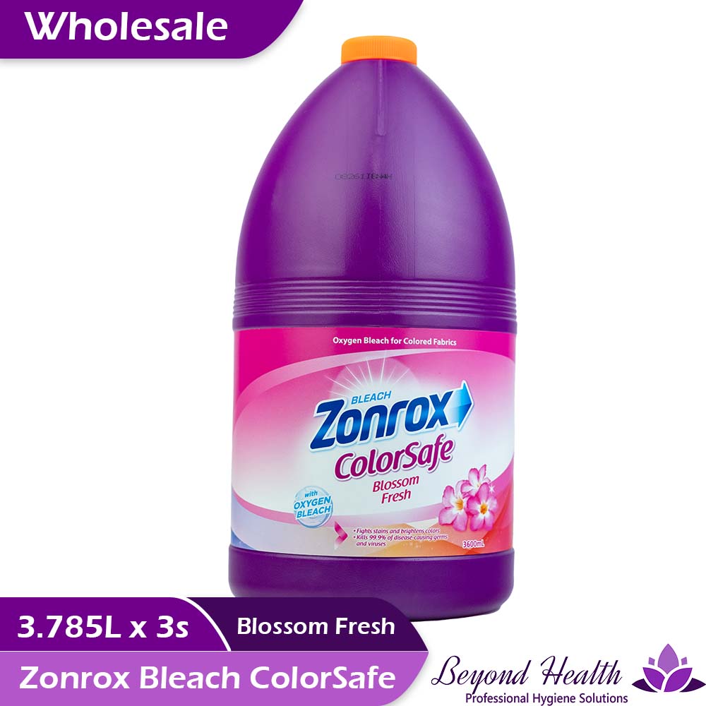 Wholesale Zonrox ColorSafe Bleach [3.785L x 3Gallon]