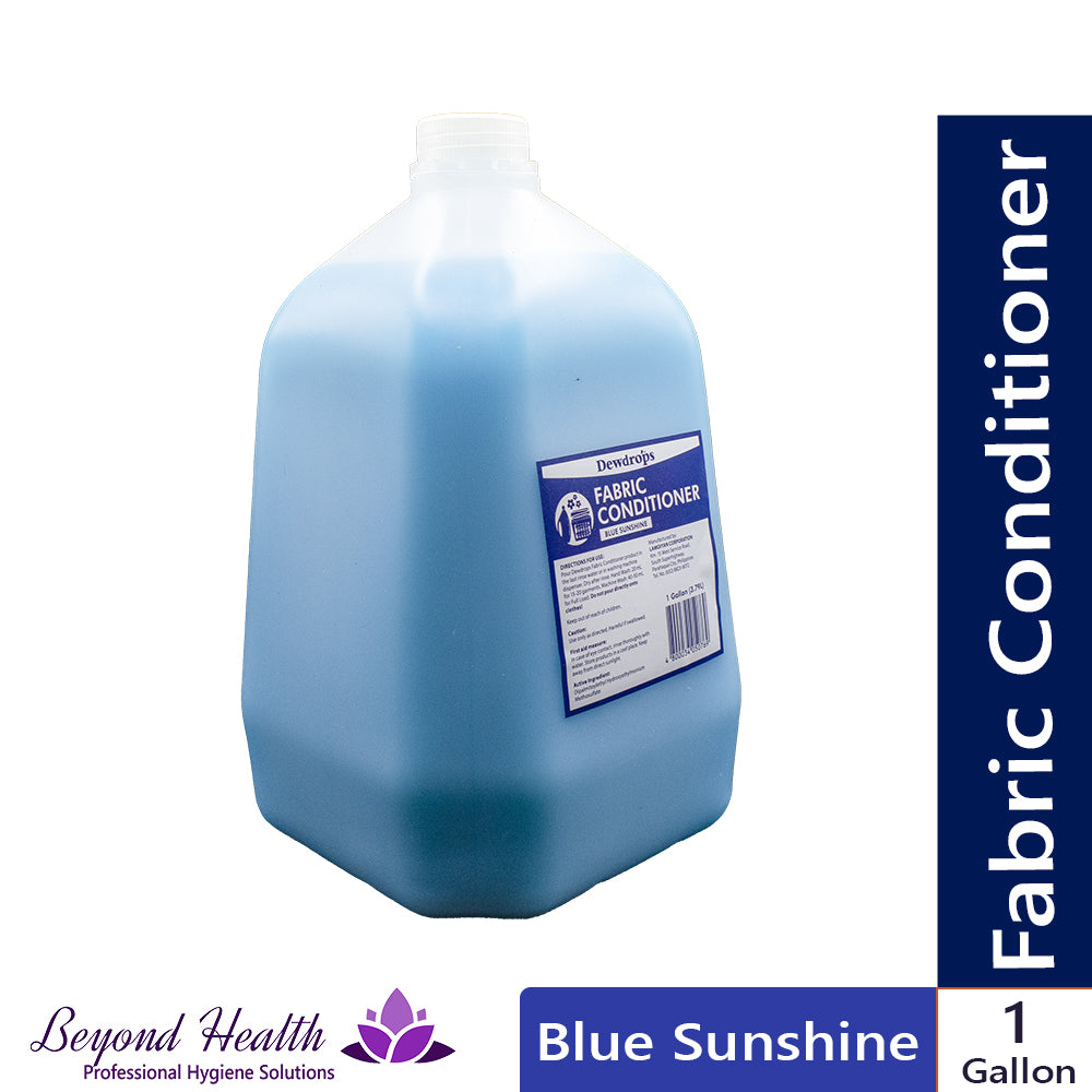Dewdrops Fabric Conditioner Blue Sunshine 1 Gallon (3.79L)