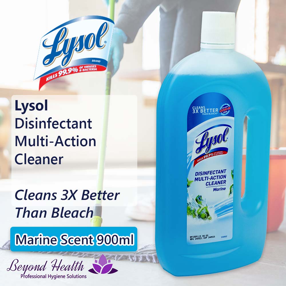 Lysol Multi-Action Cleaner Marine Scent 900ml