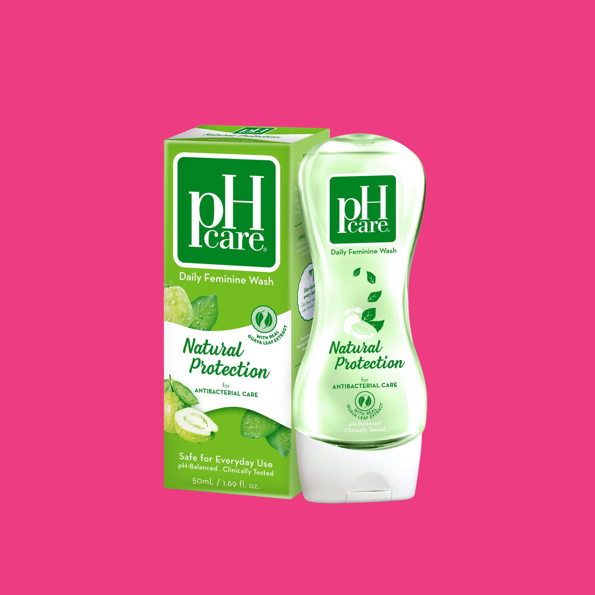 Ph Care Fem Wash Natural Protection 50Ml